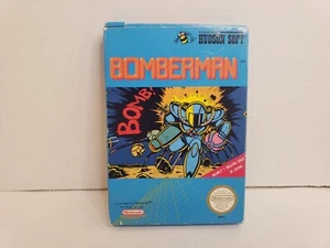 Bomberman CIB Original Nintendo NES Game 1987 Tested, Clean, Round SOQ - Picture 1 of 12