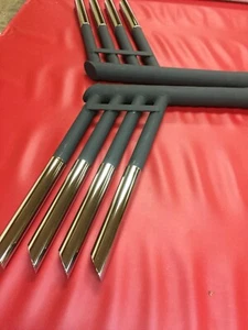 CABEZALES MAD MAX ZOOMIE ZOOMIES TUBOS LATERALES DE ESCAPE.FURGONETA, HOT ROD. RAT ROD FORD. - Imagen 1 de 2