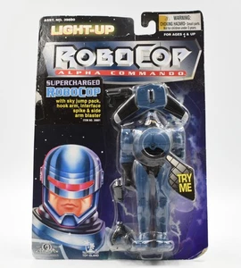 Toy Island 1998 - Light-Up Robocop Alpha Commando - Super Charged Robocop Figure - Picture 1 of 7