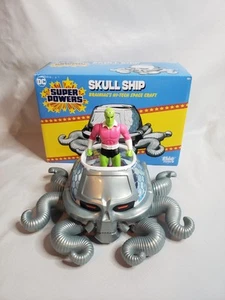 McFarlane DC Super Powers Brainiac & Skull Ship W/Box Action Figure Set - Picture 1 of 8