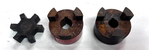 Lovejoy- Jaw Coupler & Rubber Spider Motor Shaft Hub Coupling- L075 - Picture 1 of 3