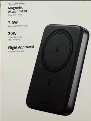 Banco de alimentación magnético portátil UGREEN 10.000mAh cargador inalámbrico 20W Foto 1 de 4