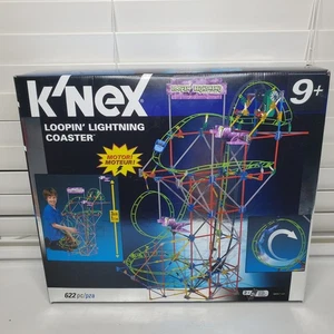 K'Nex Loopin' Lightning Roller Coaster 524 pieces NOT Complete PARTS ONLY - Picture 1 of 17