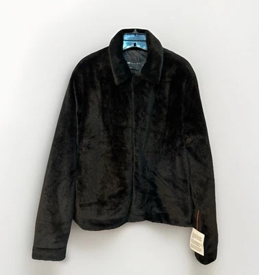 Chaqueta para mujer ASOS Design negra de piel sintética suave frontal a presión talla pequeña ¡NUEVA! Foto 1 de 4