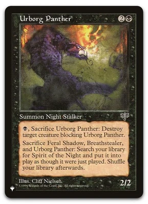 Urborg Panther (LP) List Reprints LIST LIST Magic MTG - Image 1 of 2