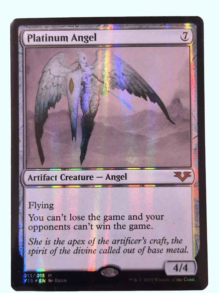 Platinum Angel Foil, From Vault: Angels, NM Near Mint, Magic the Gathering MTG - Image 1 of 1