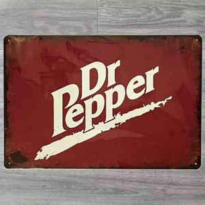 Dr Pepper 8 x 12 Vintage Novelty Metal Sign New Shrink-wrapped - Picture 1 of 2