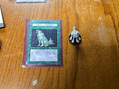 Yugioh! Dungeon Dice Monsters DDM Silver Fang Figure (B2-12) + Original Card ￼ - Image 1 of 4
