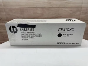 CARTUCHO DE TÓNER NEGRO ORIGINAL HP CF410XC HP 410X NUEVO CAJA ABIERTA M452 M477 - Imagen 1 de 8