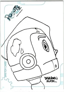 ROBOTS: The Movie Sketch SK12 Darren Auck #27/500 "Rodney Copperbottom" - Imagen 1 de 1