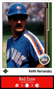 1989 Upper Deck - #612 Keith Hernandez NM Set Break. - Picture 1 of 2