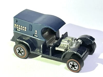 ⭐️Vintage Hot Wheels Redline 1969 Police 3 Paddy Wagon NICE !! - Image 1 of 4