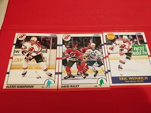 1990-91 Score New Jersey Devils 3 card lot - Picture 1 of 2