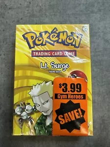 Pokemon Trading Card Game Lt. Surge Theme Deck 🔥SEALED 🔥VINTAGE - Bild 1 von 6