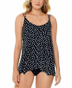 Swim Solutions GALACTICA bedrucktes Plissee Bauchkontrolle EINTEILER Badekleid/ANZUG: 10 - Bild 1 von 10
