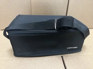 Vintage Case Logic 60 Cassette Tape Plastic Storage Holder Carrying Case W Strap - Picture 1 of 7