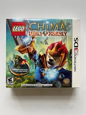Lego CHIMA Laval's Journey with Crawley Minifigura Nintendo 3DS Nuevo Sellado Fuera de Stock Foto 1 de 4