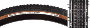 Panaracer Gravel King SK+ 700x50 Tubeless TPI 60 Black/BrnReflective Road - Picture 1 of 1
