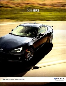 2018 SUBARU BRZ COUPE—18 PAGE U.S. SALES BROCHURE—NEW NOS - Picture 1 of 1