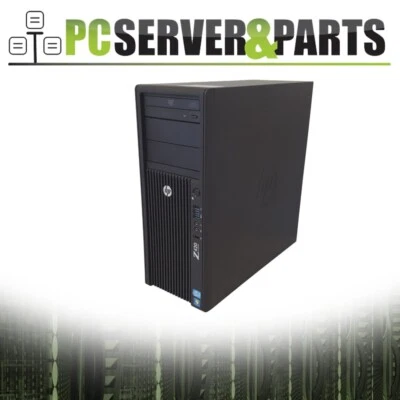 HP Z420 3.20GHz 6-Core E5-1650 16GB RAM 256GB SSD 2x HDD Trays Quadro K2000 - Image 1 of 4