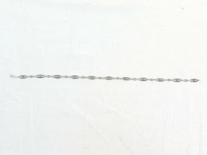 Ancienne chaine de montre en metal argenté - Picture 1 of 5