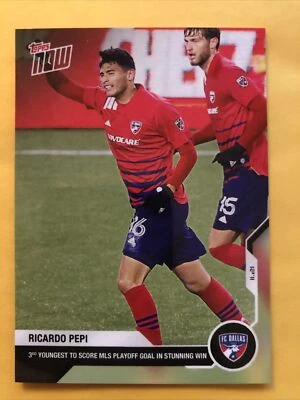 2020 TOPPS NOW MLS RICARDO PEPI ROOKIE RC #60 PR /149 SSP USMNT - Image 1 of 2