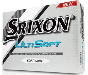 SRIXON ULTISOFT GOLF BALLS NEW 2018 OVERSTAMP BALLS COMPANY LOGO'S ETC. 40% OFF