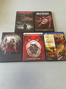 Lot Of 6 Dvd Movies Horror Thriller Suspense - Picture 1 of 4