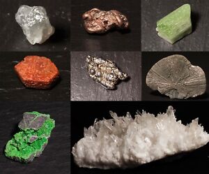 Edelsteine Rohsteine Mineralien Unikate Stufen Kristalle Erze Steinschatz
