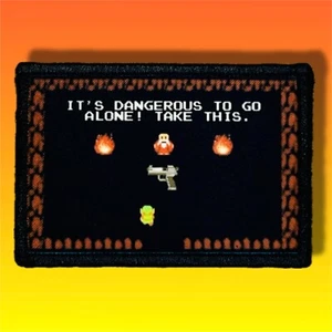 Legend Of Zelda Gun Morale Patch / Military ARMY Tactical  Hook And Loop 302 - Picture 1 of 8