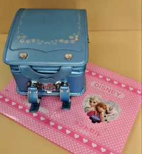 Randoseru Backpack Disney Frozen Japanese Style Kids Elementary School Blue K6 - Bild 1 von 7