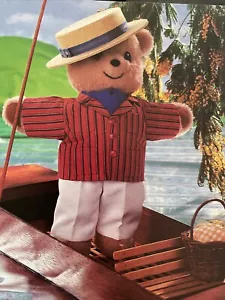 SCHNITTMUSTER Jean Greenhowe Best Dressed Teddybär 2 Outfits Spielzeug 46 cm groß - Bild 1 von 7