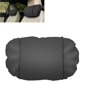Car Seat Headrest Pillow Neck Pillow Head Neck Rest Support Cushion Memory Black - Picture 1 of 16