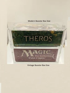 VINTAGE Magic Booster Box magnetische Acryl Hülle Aufbewahrung Display MTG Hülle - Bild 1 von 4