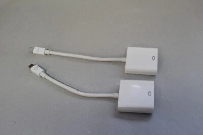 2 x Mini DisplayPort-DVI Adapter, Mini DP Stecker - DVI Buchse - Bild 1 von 4