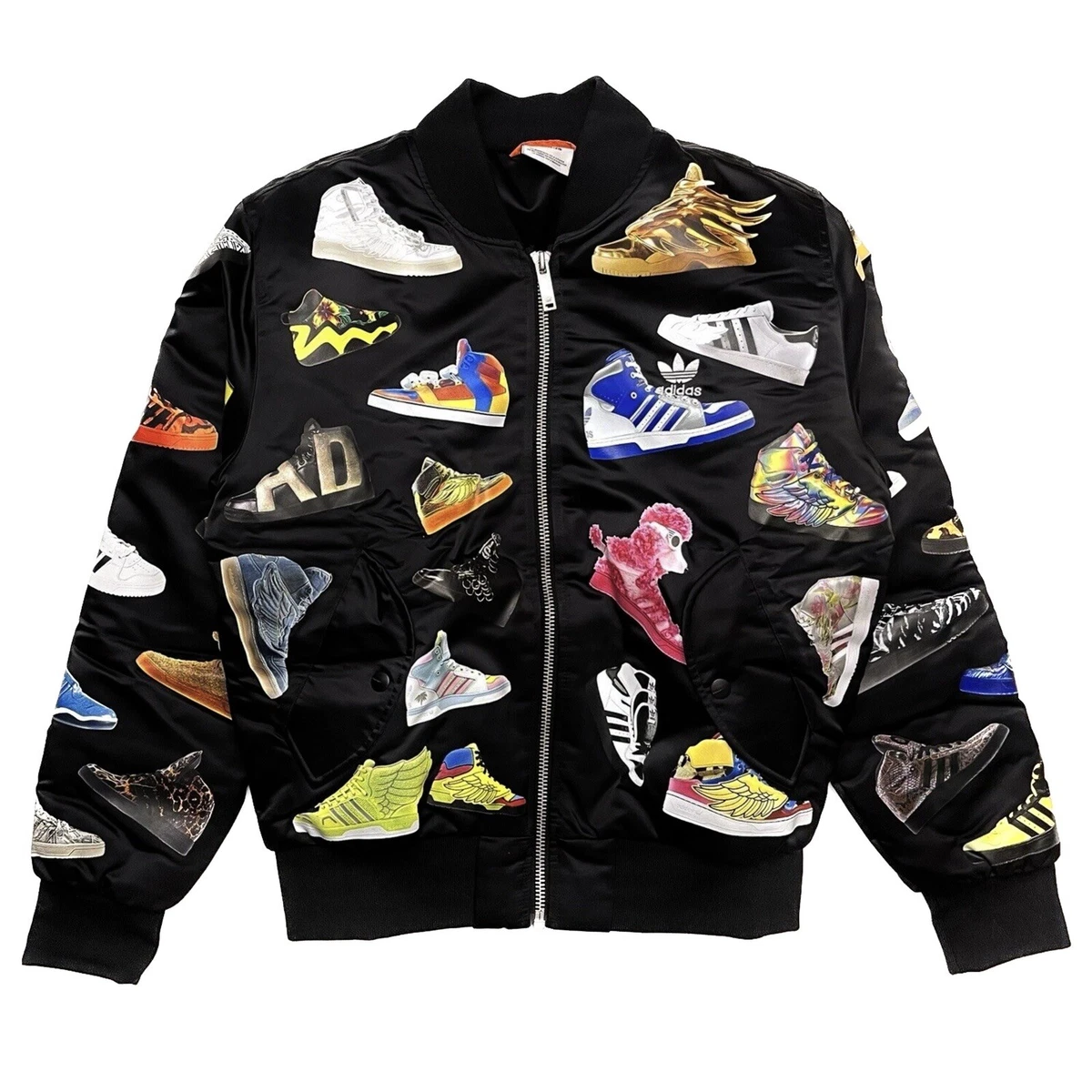 Jeremy Scott 2014AWバスケットボールレザーブルゾン Jeremy Scott 2014AWバスケットボールレザーブルゾン Jeremy Scott