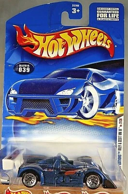 2001 Hot Wheels #39 First Editions RILEY & SCOTT MK III Blue w/ASW LaceSpVariant - Image 1 of 4