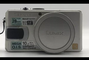 Panasonic Lumix DMC-LX2 10.0MP 4x Zoom Camera Silver NO Charger (D26) - Picture 1 of 6
