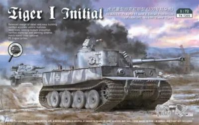 Border TRANSFORM TK7205 1/72 Tiger I Initial Production s.Pz.Abt.502 100 -Model - Image 1 of 4
