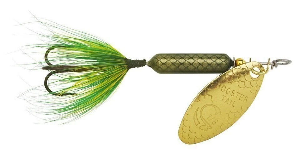 Yakima Bait Wordens 210-FR Rooster Tail in-Line Spinner, 2 1/2", 1/6 oz, Treble - Image 1 of 1