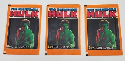 3 - 1979 Marvel The Incredible Hulk Wrapper's Printed in Spain F.K.S.  No Cards - Image 1 of 4