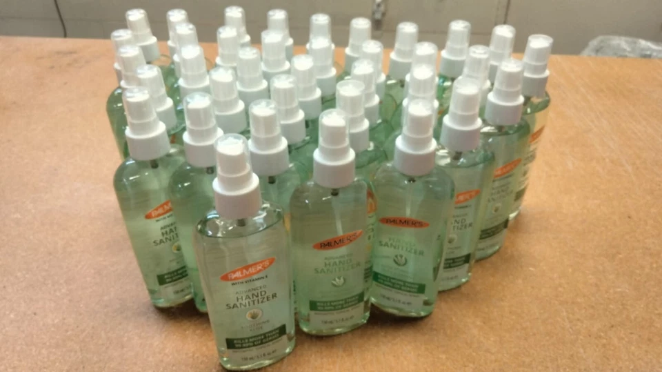 Palmer's Advanced Hand Sanitizer Spray With Soothing Aloe 5.1 Fl Oz 6 Count