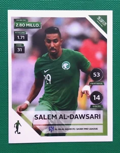 2022 EW Qatar World Cup FIFA #189 SALEM AL-DAWSARI Saudi Arabia Team Sticker - Picture 1 of 2