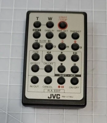 JVC RM-V716U camcorder remote control, wired & wireless option - Image 1 of 4