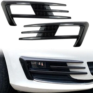 Nebelscheinwerfer Gitter Abdeckung Blende Kohlefasetyp Für VW Golf 7 MK7 14-2017 - Bild 1 von 9