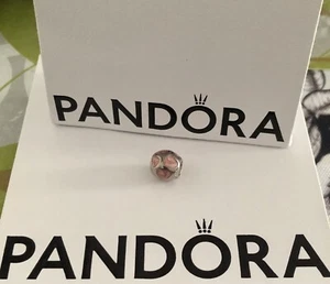 Original Pandora Charm Rosa Herzen Perlmutt - Bild 1 von 3