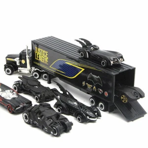 7PCS Batman Theme Batmobile & Truck Kids Diecast Vehicle Toys Model Car Gifts - Picture 1 of 10