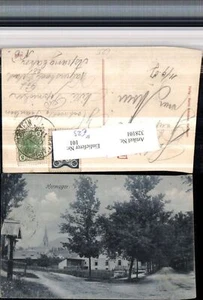 328101, Hermagor vista calle iglesia cruz correo ferroviario tren 324 - Imagen 1 de 1