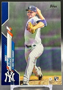Aggiornamento Topps 2020 #U-293 Mike King New York Yankees Royal Blue Rookie RC - Foto 1 di 2