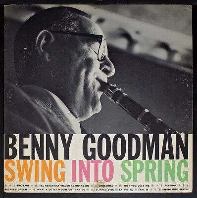 Benny Goodman - Swing Into Spring - original LP record [NHA3-004] USA - Image 1 of 4
